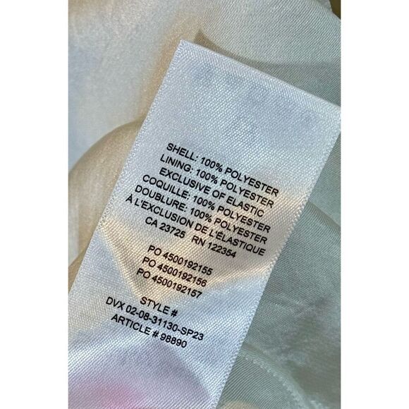 Aritzia Sunday Best Spencer Smocked Back Adjusted Straps Draped Mini Dress Small - Picture 4 of 8